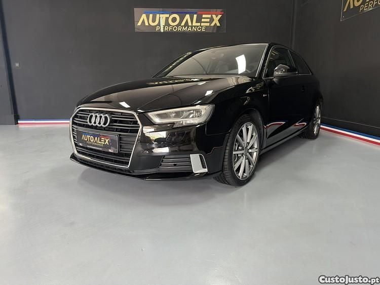 Preto Usado 2016 Audi A3 S-Line Sedan | € 17.500 (Preço justo) - Imagem 1/1