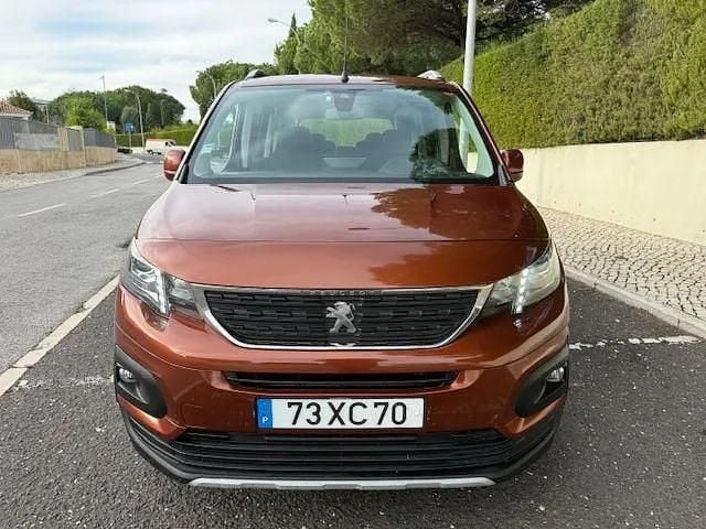 Usado Peugeot Rifter Allure 130 HP (95 kW) 2019 Laranja Monovolume