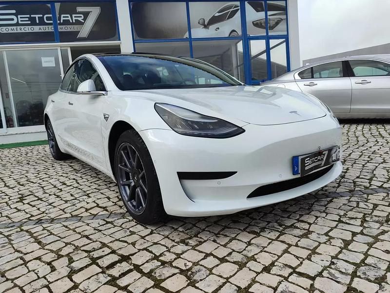 Usado Tesla Model 3 Standard Range 175 kW (238 HP) 2019 Branco Sedan