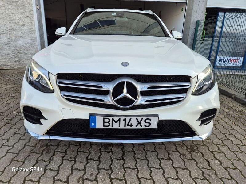 Usado Mercedes GLC220 AMG line 170 HP (125 kW) 2016 Branco Coupé