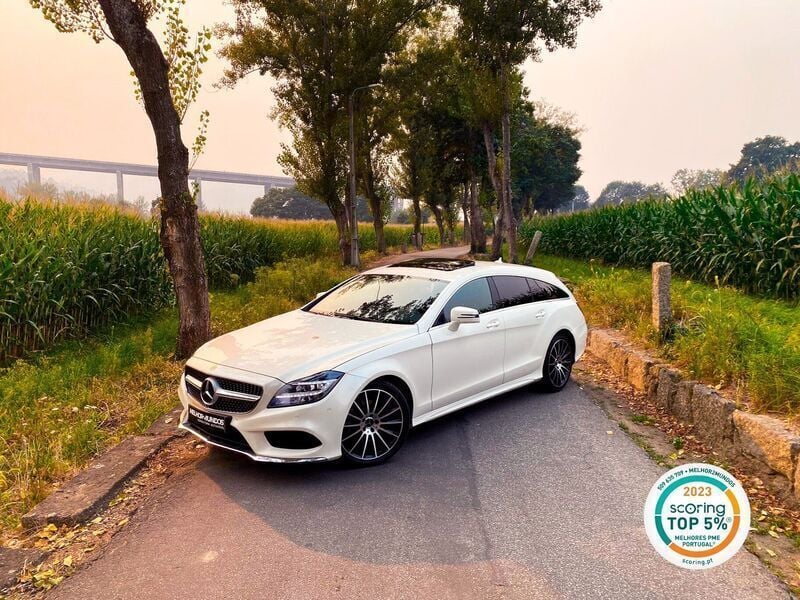 Usado Mercedes CLS220 Shooting Brake Edition 170 HP (125 kW) 2016 Branco Carrinha