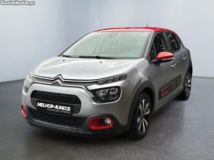 Cinza Usado 2021 Citroën C3 PureTech | € 10.750 - Imagem 1/1