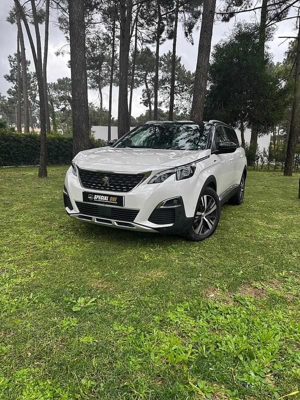 Branco Usado 2017 Peugeot 5008 | € 16.990 (Preço justo) - Imagem 1/4