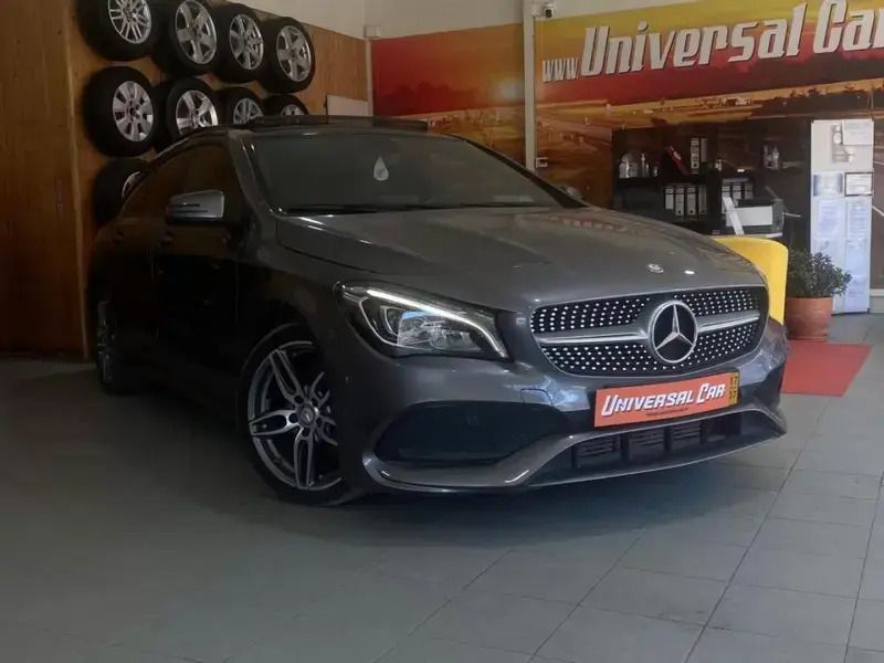 Cinzento Usado 2016 Mercedes CLA180 Shooting Brake AMG line Carrinha | € 22.900 (Caro) - Imagem 1/4