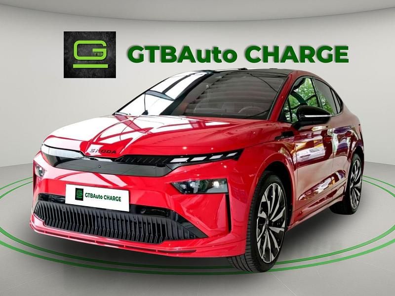 Vermelho Novo 2025 Skoda Enyaq iV SportLine SUV | € 68.999 - Imagem 1/4