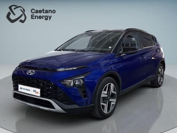 Intense blue/phantom black metalizado Usado 2023 Hyundai Bayon Premium SUV | € 17.990 (Preço justo) - Imagem 1/4
