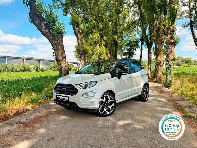 Branco Usado 2020 Ford Ecosport ST-Line SUV | € 14.950 (Preço justo) - Imagem 1/4