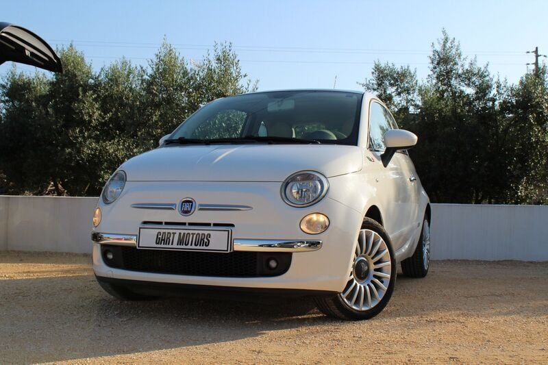 Bege Usado 2008 Fiat 500 Lounge Citadino | € 8.200 (Preço justo) - Imagem 1/4