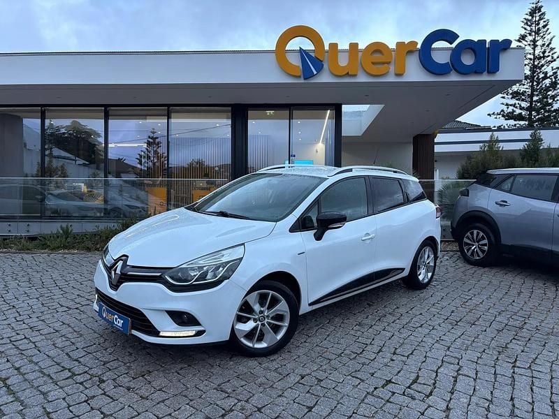 Branco Usado 2017 Renault Clio GrandTour LIMITED Carrinha | € 10.900 (Preço justo) - Imagem 1/4