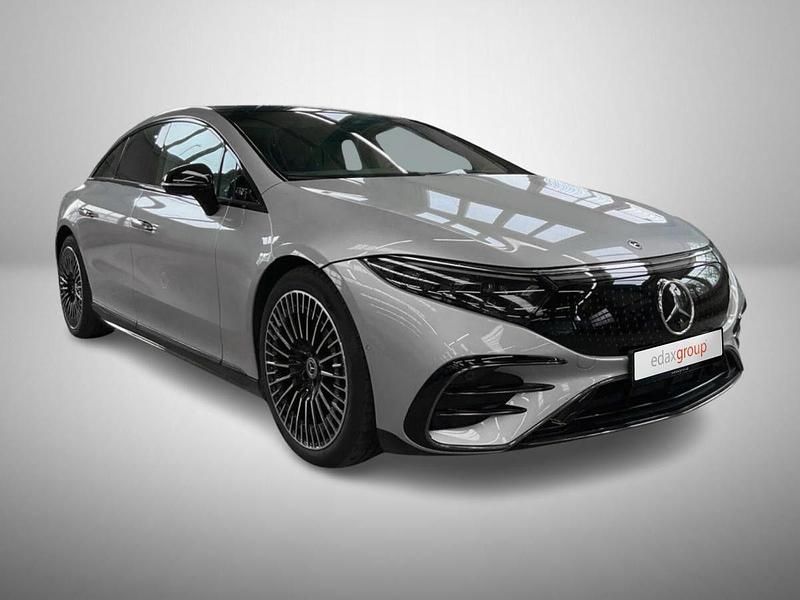 Cinza Usado 2022 Mercedes EQS580 Sedan | € 83.990 - Imagem 1/4