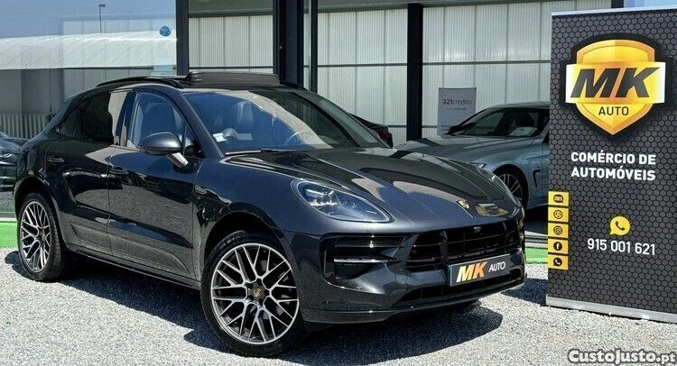 Cinza Usado 2019 Porsche Macan Turbo Performance Package SUV | € 65.500 - Imagem 1/1