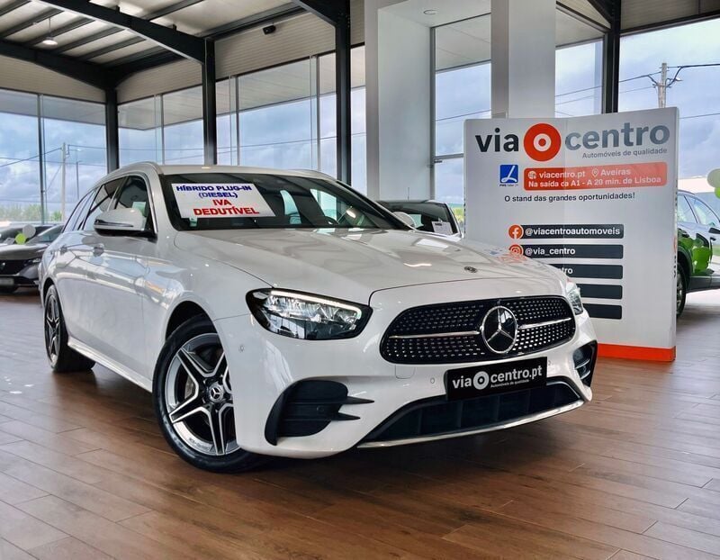 Branco Usado 2022 Mercedes E300 AMG line Carrinha | € 39.900 (Super Preço) - Imagem 1/4