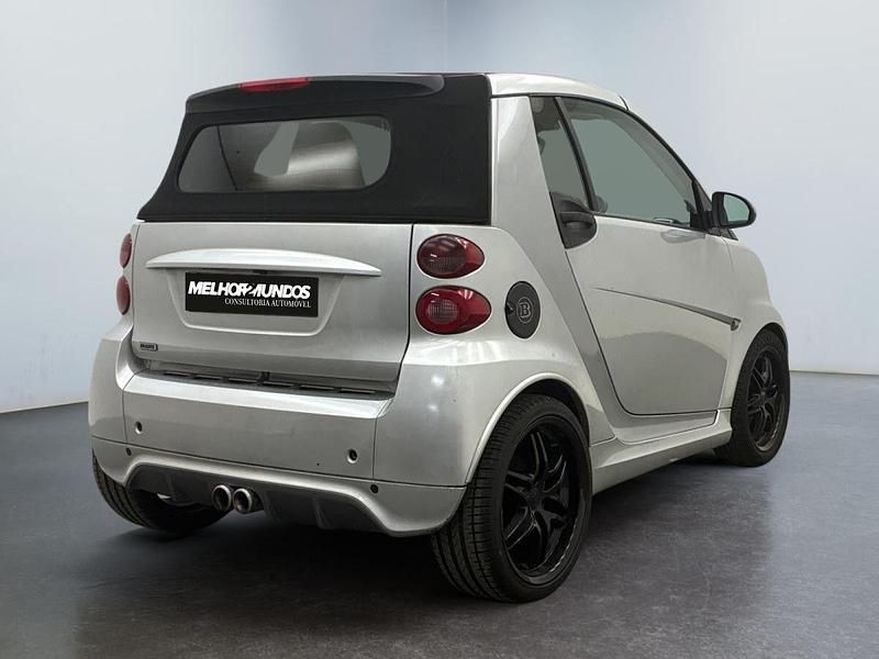 Usado Smart ForTwo Cabrio Brabus Xclusive 98 HP (72 kW) 2009 Cinza Cabrios
