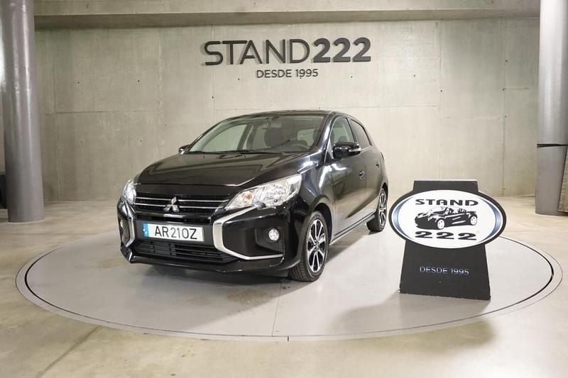 Preto Usado 2022 Mitsubishi Space Star Intense | € 11.890 (Preço justo) - Imagem 1/4