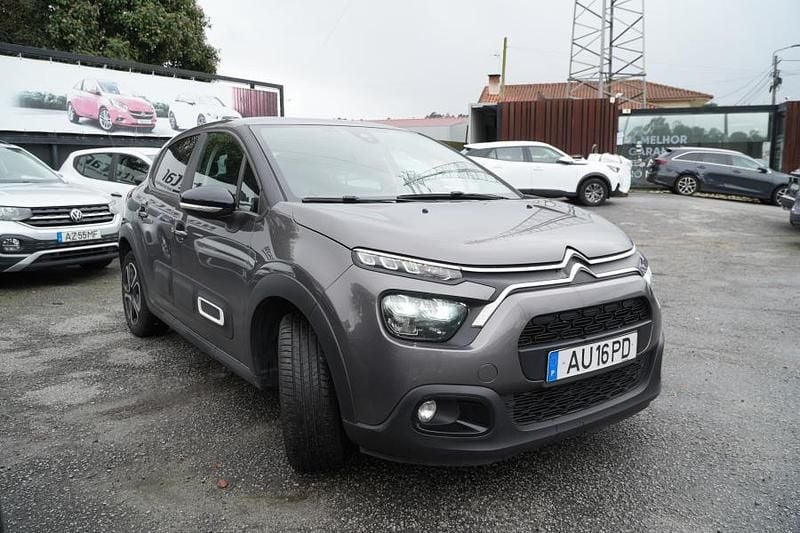 Usado Citroën C3 Feel 102 HP (75 kW) 2022 Cinzento