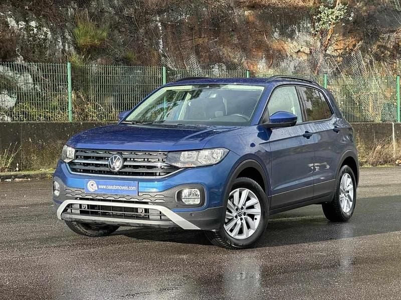 Azul Usado 2023 VW T-Cross SUV | € 18.790 (Preço justo) - Imagem 1/4