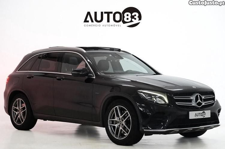 Preto Usado 2018 Mercedes GLC350 AMG line SUV | € 34.990 (Preço elevado) - Imagem 1/1
