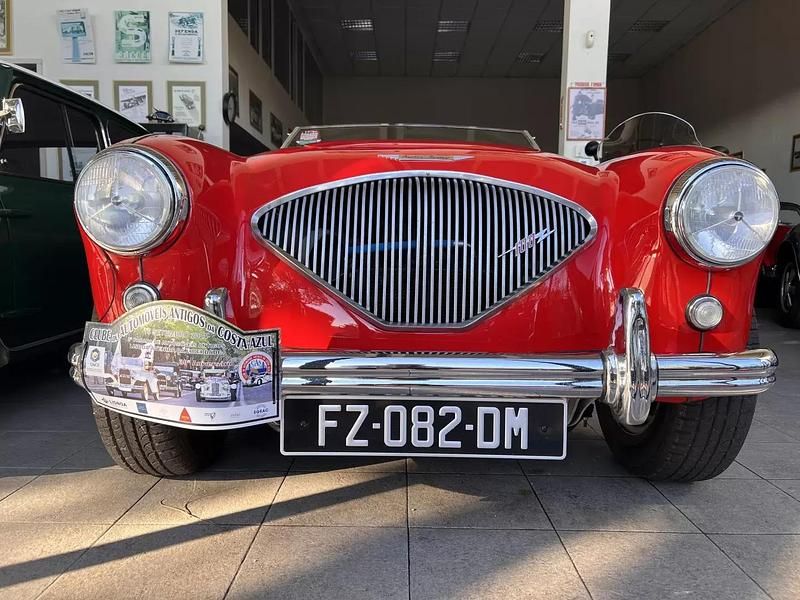 Usado Austin Healey 100 110 HP (80 kW) 1955 Vermelho Cabrios