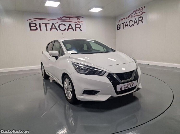 Branco Usado 2020 Nissan Micra N-Connecta Citadino | € 14.950 (Preço justo) - Imagem 1/1