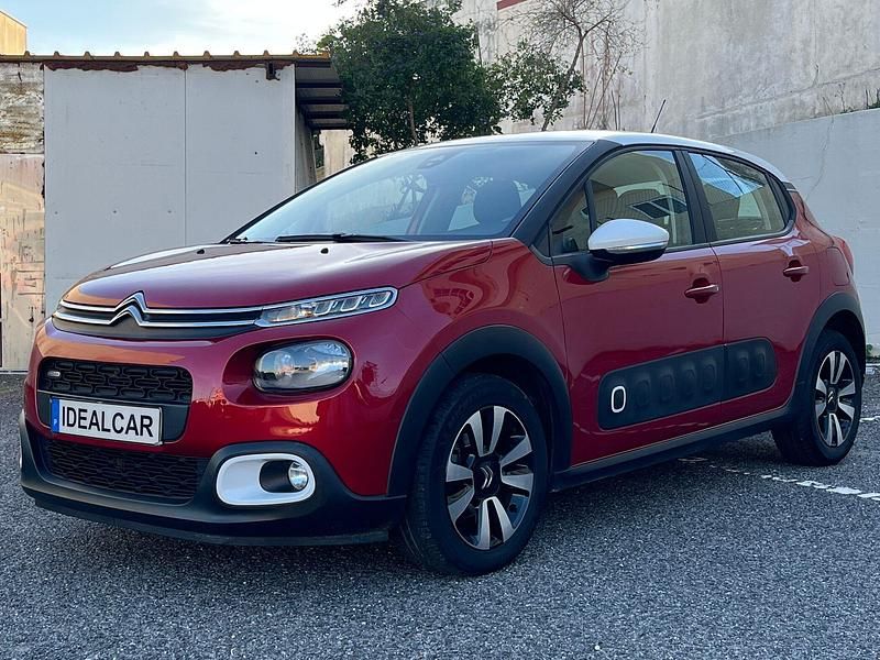 Vermelho Usado 2017 Citroën C3 Feel | € 10.900 (Preço justo) - Imagem 1/4