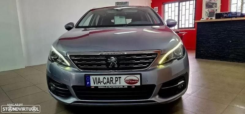 Cinza antracite Usado 2020 Peugeot 308 SW Allure Carrinha | € 11.950 (Bom preço) - Imagem 1/4
