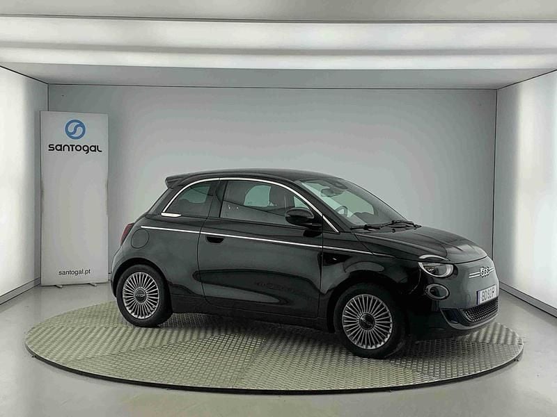 Preto Usado 2023 Fiat 500e Icon Citadino | € 24.490 (Caro) - Imagem 1/4
