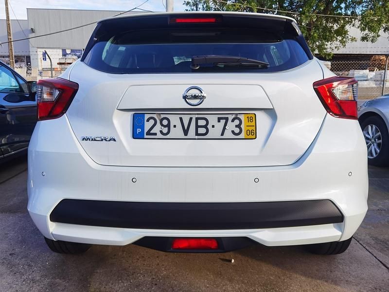 Usado Nissan Micra S 90 HP (66 kW) 2018 Branco Citadino