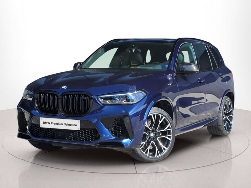 Azul Usado 2022 BMW X5 M Comfort Edition SUV | € 129.946 - Imagem 1/4