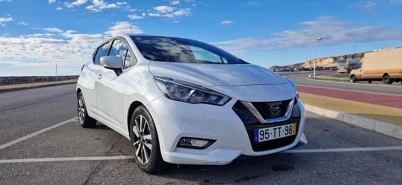 Branco Usado 2017 Nissan Micra Citadino | € 10.500 (Preço justo) - Imagem 1/4