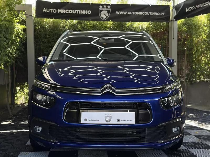 Azul Usado 2019 Citroën C4 SpaceTourer Feel Monovolume | € 17.900 (Preço justo) - Imagem 1/4