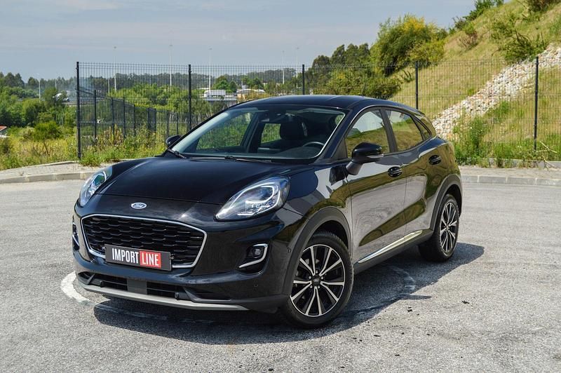 Preto Usado 2022 Ford Puma Titanium | € 15.490 (Preço justo) - Imagem 1/4