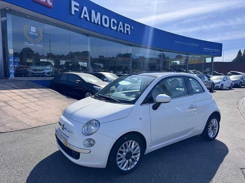 Branco Usado 2015 Fiat 500 Lounge Coupé | € 8.980 (Preço justo) - Imagem 1/4