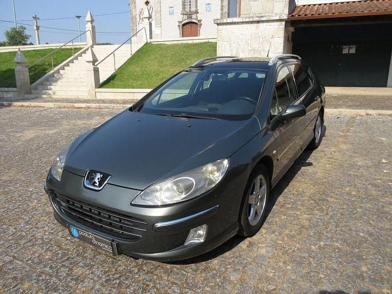 Usado Peugeot 407 110 HP (80 kW) 2008 Cinza antracite Carrinha