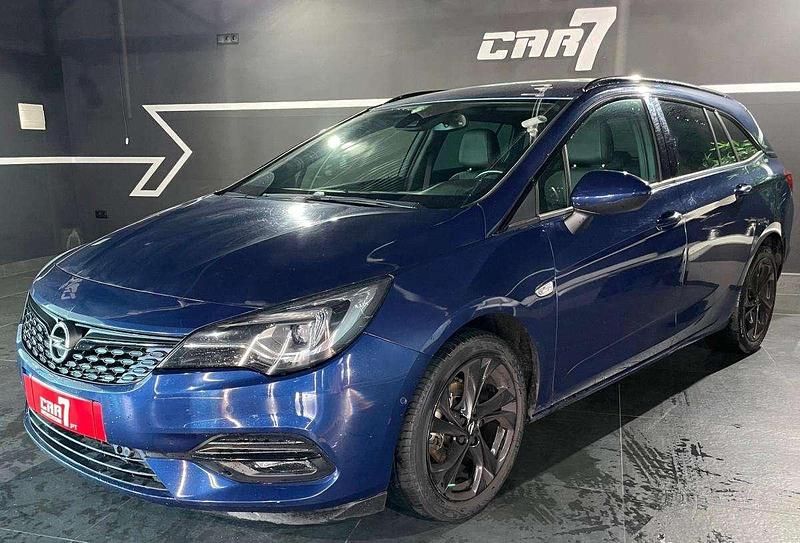 Usado Opel Astra Elegance 130 HP (95 kW) 2020 Azul Carrinha