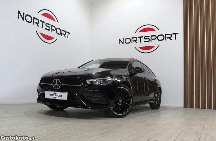 Preto Usado 2021 Mercedes CLA250e Shooting Brake AMG line Carrinha | € 33.500 (Preço justo) - Imagem 1/1