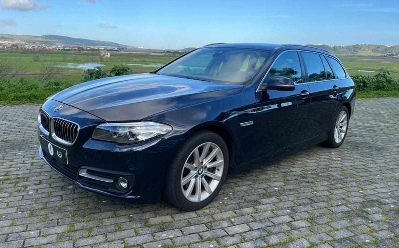 Azul Usado 2015 BMW 525 Carrinha | € 21.900 (Bom preço) - Imagem 1/4