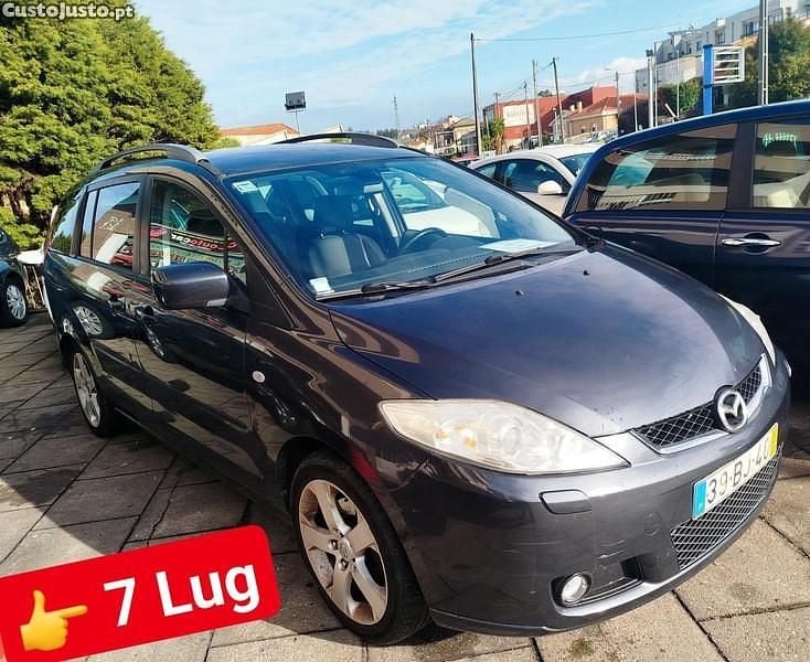 Cinza Usado 2006 Mazda 5 Monovolume | € 3.699 (Preço justo) - Imagem 1/1