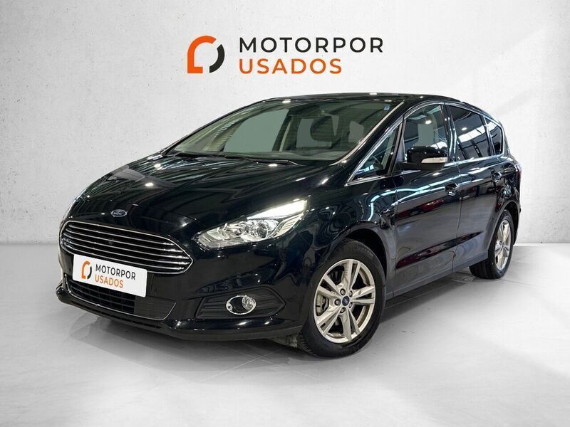 Preto Usado 2017 Ford S-MAX Titanium Monovolume | € 27.900 - Imagem 1/4