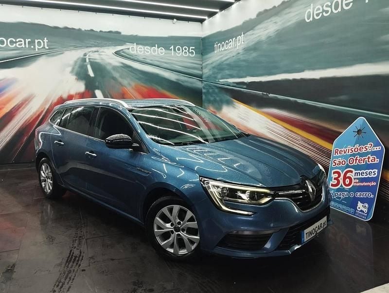 Azul Usado 2019 Renault Mégane IV Carrinha | € 14.699 (Bom preço) - Imagem 1/4