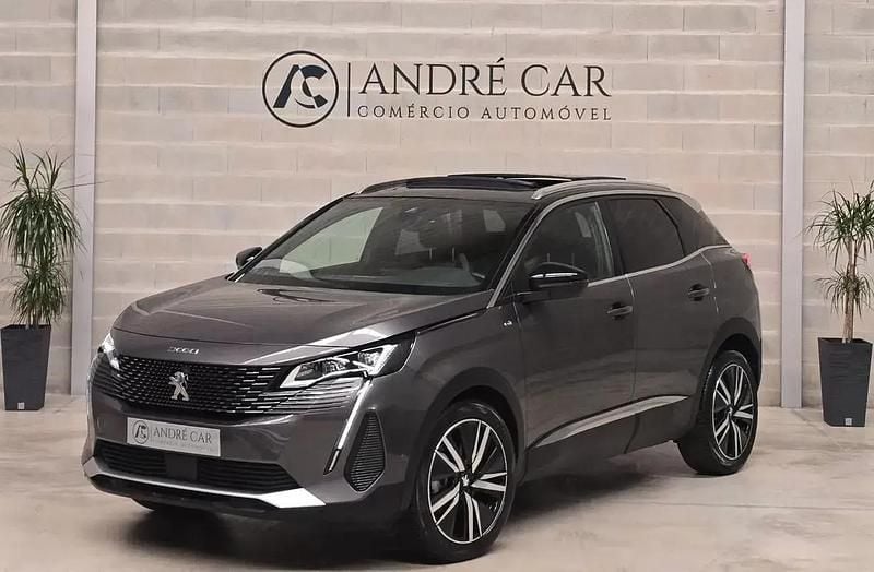 Cinzento Usado 2021 Peugeot 3008 GT SUV | € 23.450 (Bom preço) - Imagem 1/4