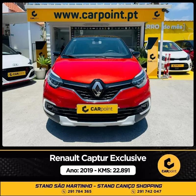 Vermelho Usado 2019 Renault Captur SUV | € 17.900 (Preço justo) - Imagem 1/4