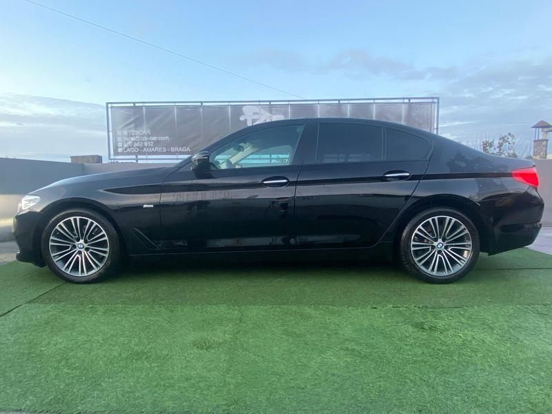 Usado BMW 520 Sport Line 190 HP (139 kW) 2018 Preto Sedan