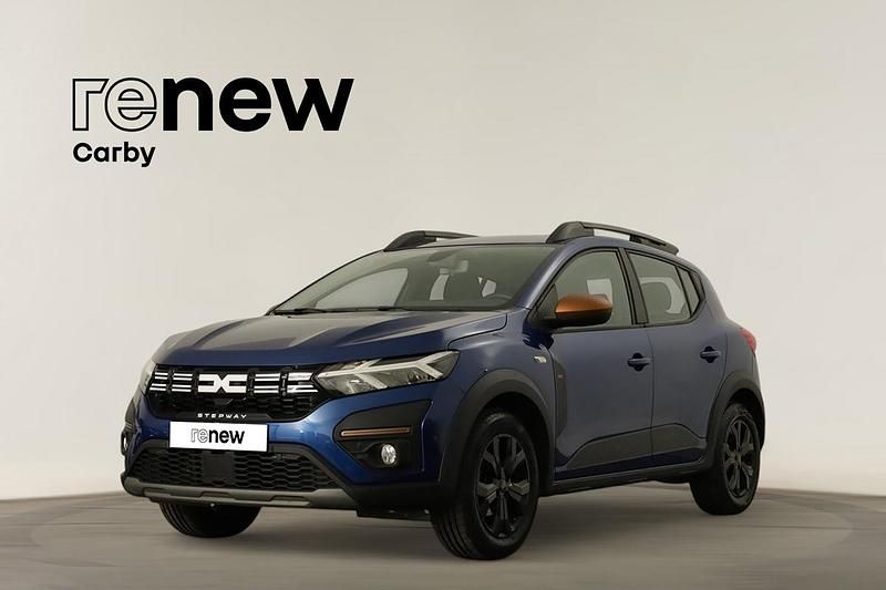 Azul Usado 2024 Dacia Sandero Extreme Citadino | € 18.990 (Preço elevado) - Imagem 1/4