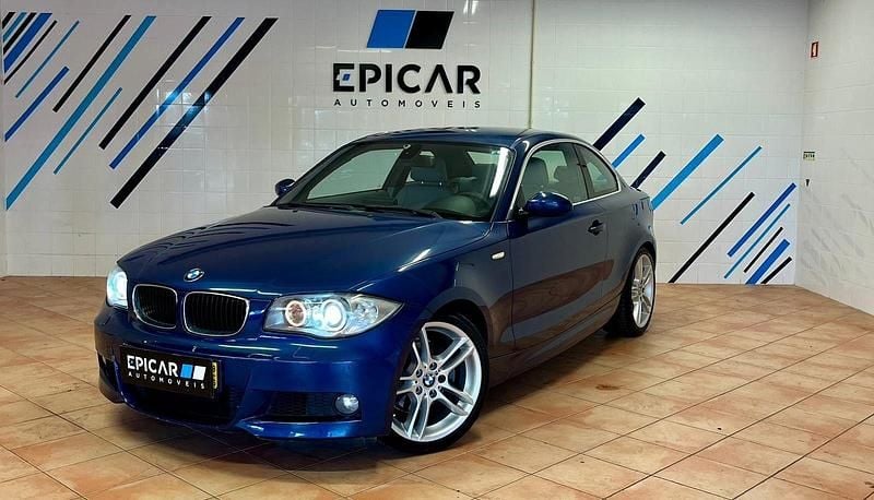 Azul Usado 2008 BMW 120 Coupé Coupé | € 11.900 (Preço justo) - Imagem 1/4