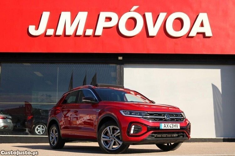 Vermelho Usado 2023 VW T-Roc R-line SUV | € 33.890 (Preço elevado) - Imagem 1/1
