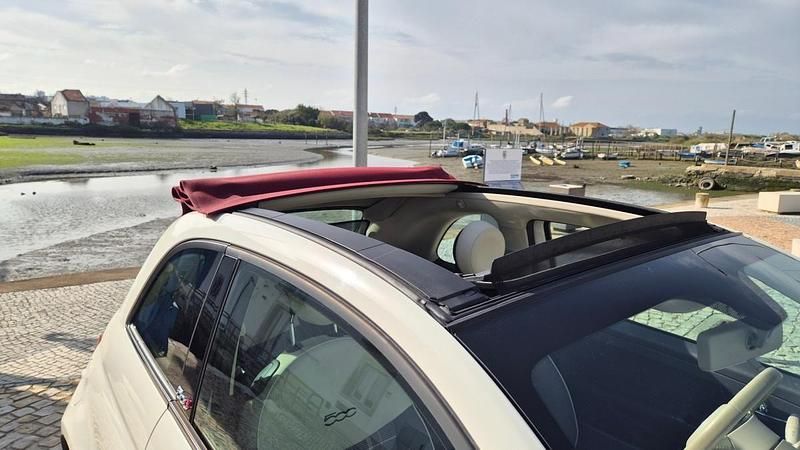 Usado Fiat 500C Lounge 69 HP (50 kW) 2017 Branco Cabrios