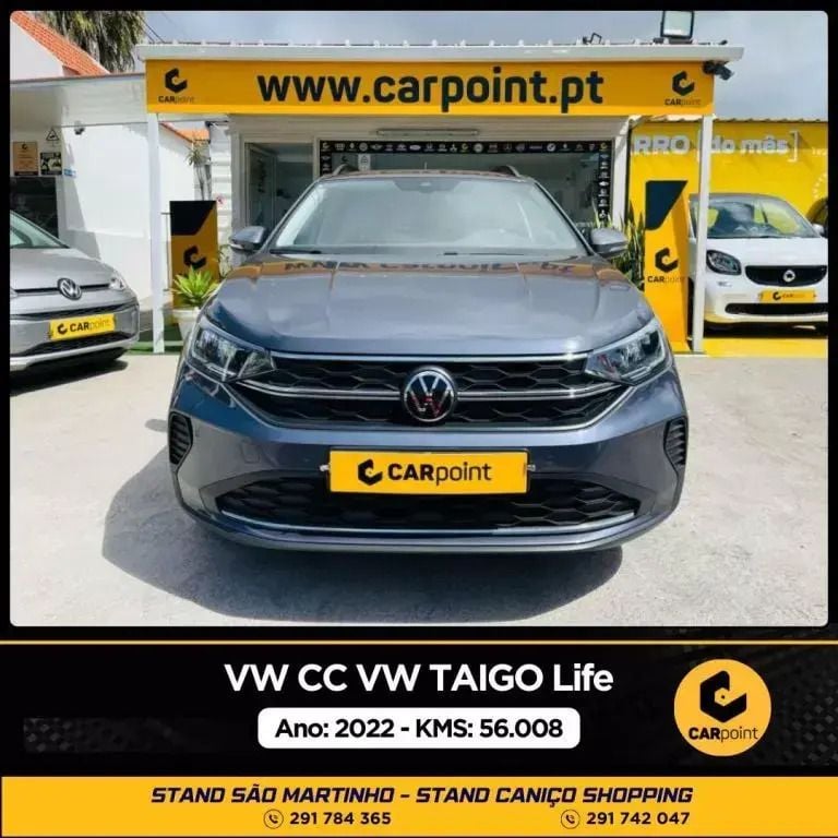 Cinzento Usado 2022 VW Taigo Life SUV | € 18.900 (Preço elevado) - Imagem 1/4