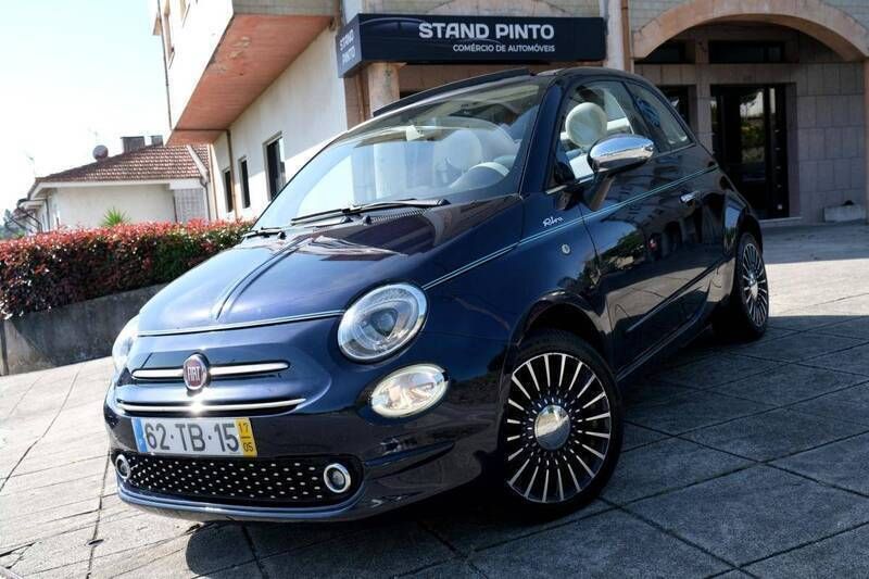 Azul Usado 2017 Fiat 500C Riva Cabrios | € 14.500 (Preço elevado) - Imagem 1/4