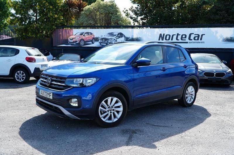 Azul Usado 2022 VW T-Cross Life SUV | € 14.900 (Bom preço) - Imagem 1/4