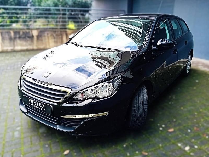 Usado Peugeot 308 SW 120 HP (88 kW) 2015 Preto Carrinha